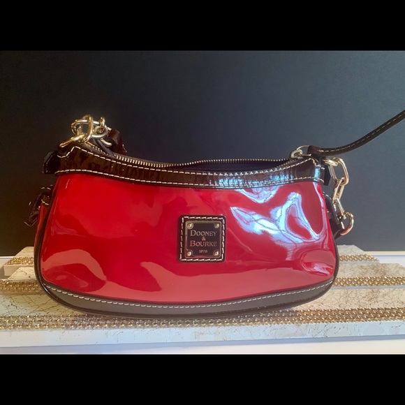 Dooney & Bourke Handbags - Dooney and Bourke Authentic Red Mini Bucket